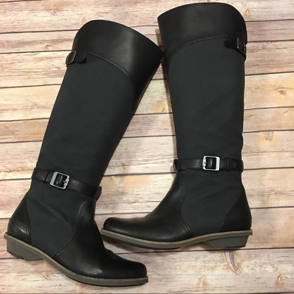 MERRELL ADALINE TALL RIDER boot, Black, Size 9